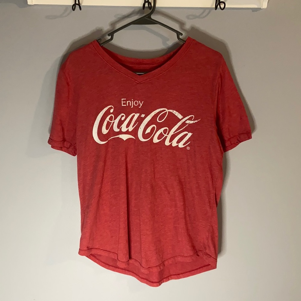 Red coke tee